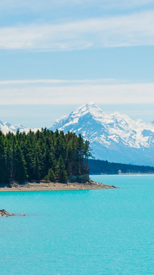 微信封面背景风景 自然景观 森林 湖泊 风景大片壁纸