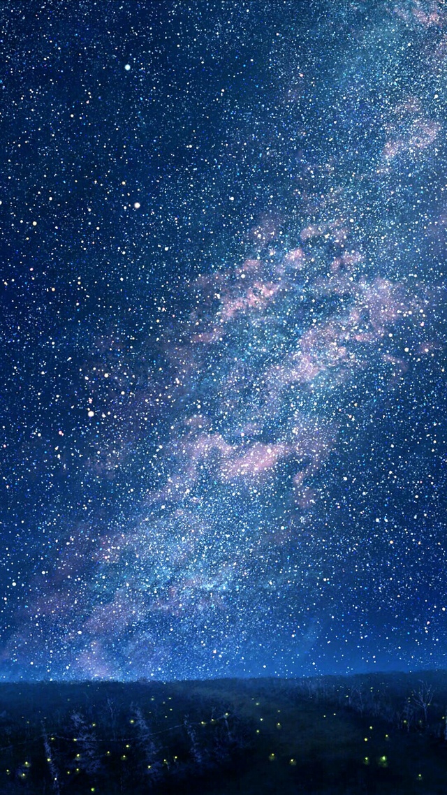 手机壁纸星空