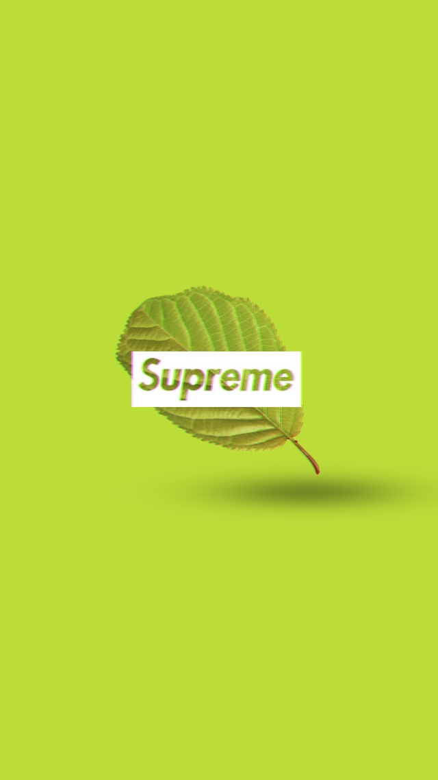 聊天背景圖 微信簡約,極簡,綠色,Supreme