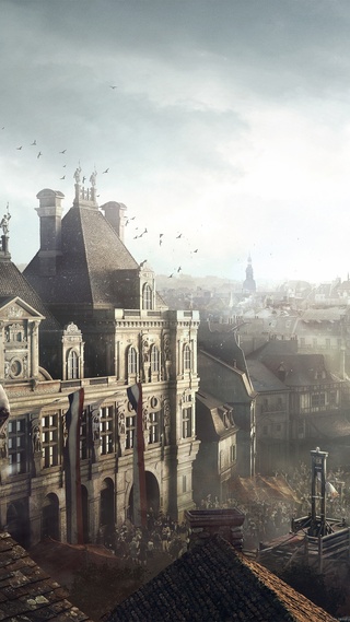 刺客信条大革命 Assassin's Creed Unity 亚诺4k 游戏壁纸壁纸微信主页壁纸