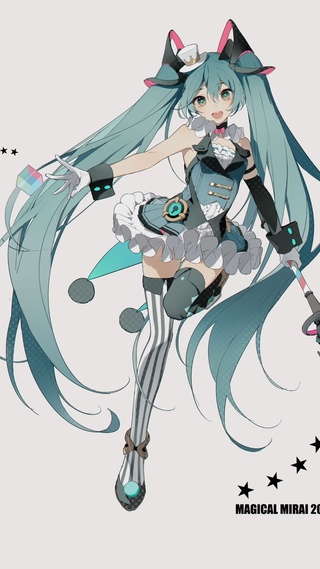 高清手机壁纸初音 动漫卡通壁纸