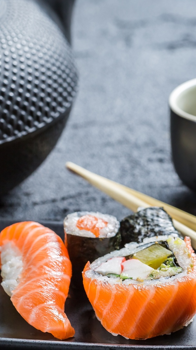 美食 日本料理 醬油 麵包 海鮮 蝦 水壺 壽司 5K美食圖片壁紙