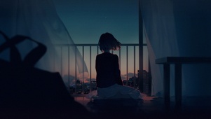 晚霞