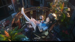 阅读少女