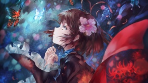 花与少女