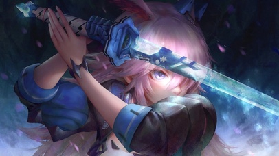 八重樱雪花特效