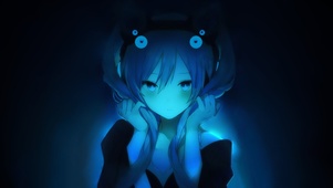 幽蓝少女