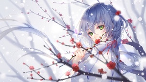 雪中洛天依