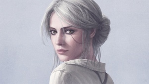 插画美女
