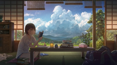 学习的少女