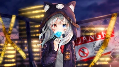 异色瞳猫耳少女