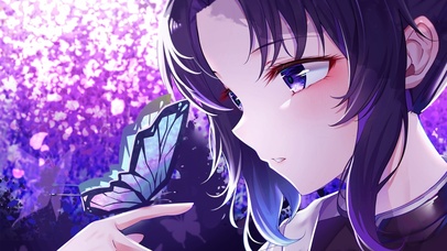 蝴蝶忍樱花特效