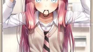 剪头发的少女