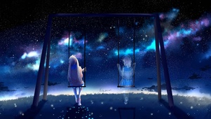 星空下的秋千