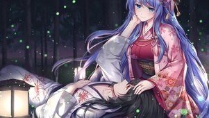 唯美和服少女