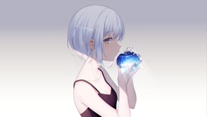 少女与苹果