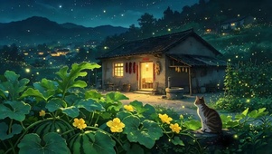 瓜地的夏夜晚风