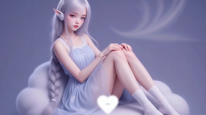 二次元清新美女壁纸