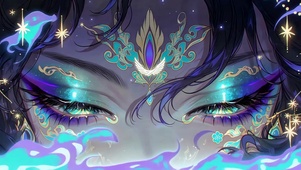 眸中星河眨眼动态