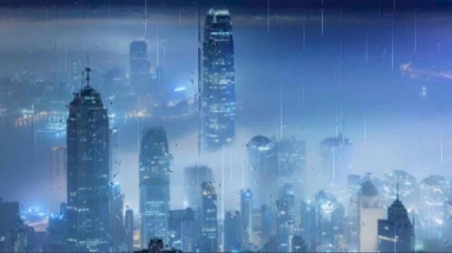 雨天城市