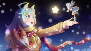 圣诞猫娘