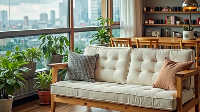 【雨景】简约客厅设计