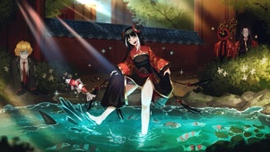 戏水