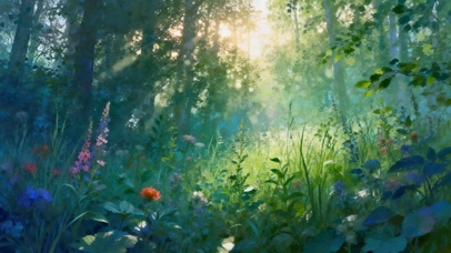 唯美的护眼绿色