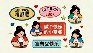 做个快乐小富婆