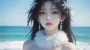 治愈可爱女孩