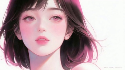 短发女孩