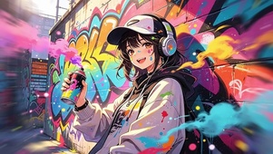 涂鸦女孩