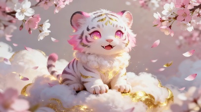 可爱小老虎