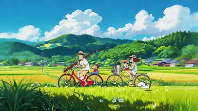 小新一家去春游