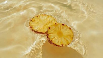 水面菠萝