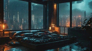 下雨&房间
