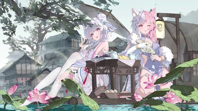 动漫少女雪狐桑