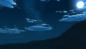 平静的夜晚