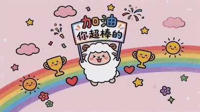 加油，你超棒的