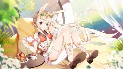 兔女孩的休闲时光