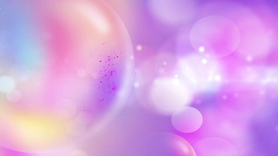 梦幻世界渐变泡泡