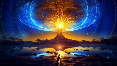 梦境中的奇幻生命灵树