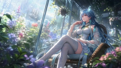 花房听雨清宵