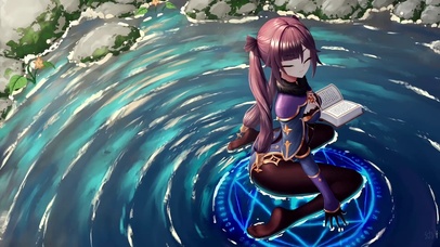 热门魔法阵少女动态桌面壁纸图片 热门动态壁纸下载 元气壁纸