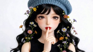 可爱女孩