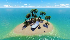 唯美休闲海岛