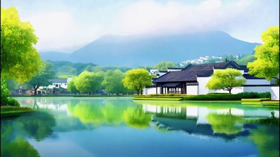 烟雨江南