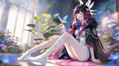 蝶与少女-菈乌玛