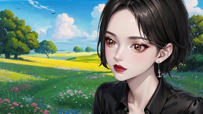 唯美治愈气质美女