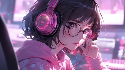 眼镜女孩
